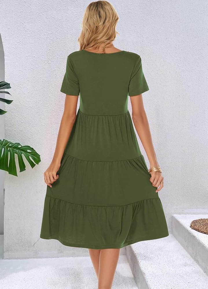 【the9shop】EVERYDAY DRESS Breeze Womens Pastel Breeze Dress | Elisse EL936 | DiscountDance.com
